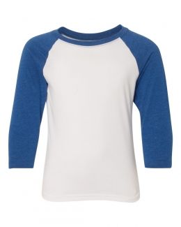 Next Level-Youth CVC Three-Quarter Sleeve Raglan-3352